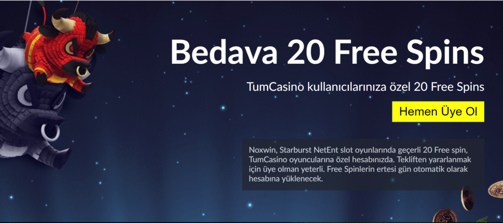 Noxwin 20 Free Spins